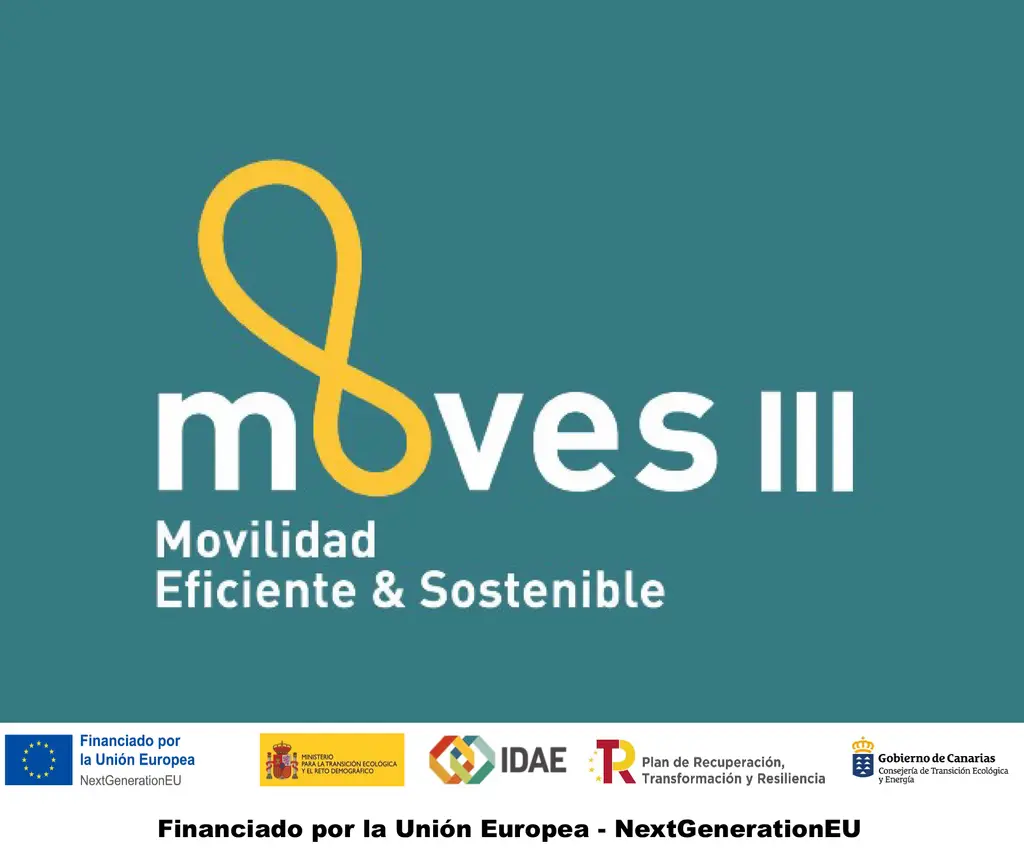 MOVES III – Movilidad Eficiente & Sostenible. Financiado por la Unión Europea – NextGenerationEU